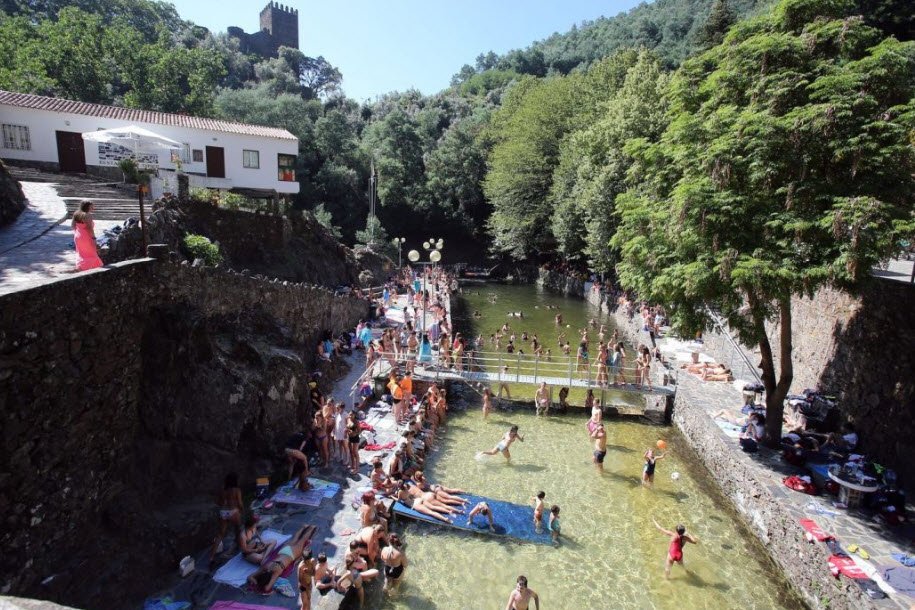 Praia Fluvial de Nossa Senhora da Piedade, Portugal